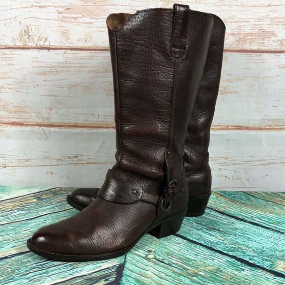 Born Shoes - SH97 - Born Crown Tall Leather Boots Women’s 8